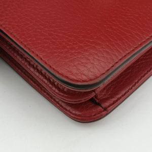 Secondhand Gucci Interlocking G Red Leather 510304 shoulderbag | stylenewstar