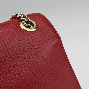 Secondhand Gucci Interlocking G Red Leather 510304 shoulderbag | stylenewstar