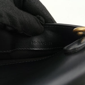 Pre-owned Christian Dior saddle Black leather bum bag/waist bag | stylenewstar