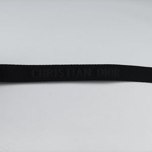 Pre-owned Christian Dior saddle Black leather bum bag/waist bag | stylenewstar
