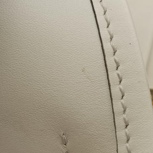Pre-owned Fendi Sunshine White Leather 8BH386 shoulderbag | stylenewstar
