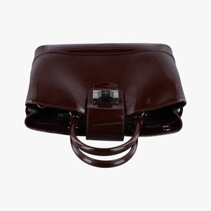 Pre-owned Louis Vuitton Mirabeau GM Burgundy Epi M40455 shoulderbag | stylenewstar