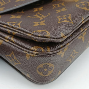 Pre-owned Louis Vuitton Pochette Metis MM Brown Monogram Canvas M44875 shoulderbag | stylenewstar