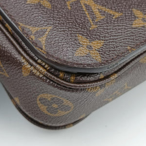Pre-owned Louis Vuitton Pochette Metis MM Brown Monogram Canvas M44875 shoulderbag | stylenewstar