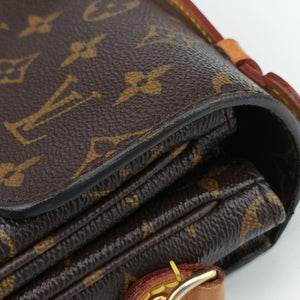 Pre-owned Louis Vuitton Pochette Metis MM Brown Monogram Canvas M44875 shoulderbag | stylenewstar