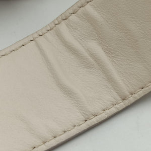 Vintage VERSACE Medusa Palazzo White lambskin shoulderbag | stylenewstar