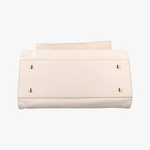 Vintage VERSACE Medusa Palazzo White lambskin shoulderbag | stylenewstar
