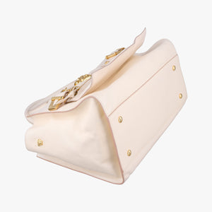 Vintage VERSACE Medusa Palazzo White lambskin shoulderbag | stylenewstar