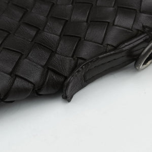 Pre-owned Bottega Veneta Intrecciato Brown lambskin shoulderbag | stylenewstar