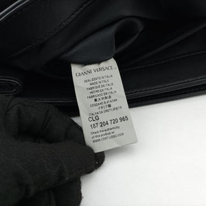Vintage VERSACE La Medusa Black Leather shoulderbag | stylenewstar