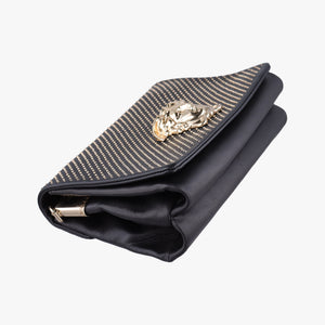 Vintage VERSACE La Medusa Black Leather shoulderbag | stylenewstar
