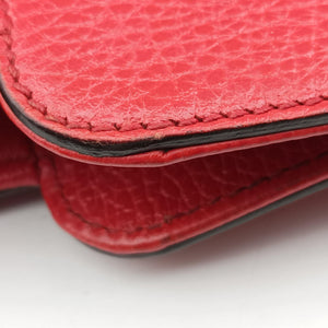 Pre-owned Gucci Swing Red Leather 354397 shoulderbag | stylenewstar