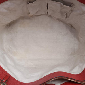 Pre-owned Gucci Swing Red Leather 354397 shoulderbag | stylenewstar