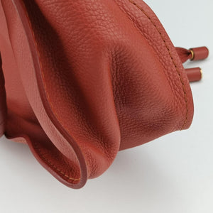Pre-owned Chloe Mercy Red Leather shoulderbag | stylenewstar