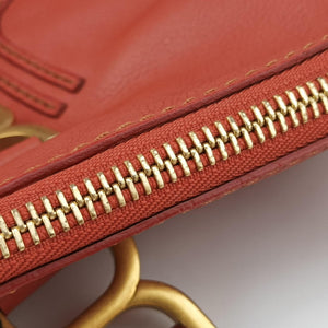 Pre-owned Chloe Mercy Red Leather shoulderbag | stylenewstar