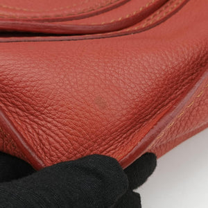 Pre-owned Chloe Mercy Red Leather shoulderbag | stylenewstar