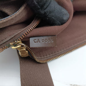 Pre-owned Louis Vuitton Cabas Bobur EBENE Damier Canvas N52006 handbag | stylenewstar