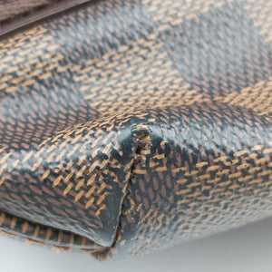 Pre-owned Louis Vuitton Cabas Bobur EBENE Damier Canvas N52006 handbag | stylenewstar
