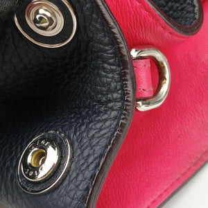 Pre-owned Christian Dior Diorissimo Black Leather shoulderbag | stylenewstar