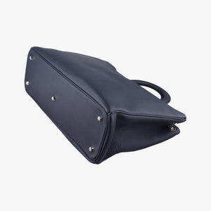Pre-owned Christian Dior Diorissimo Black Leather shoulderbag | stylenewstar