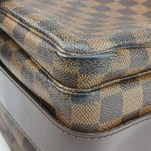 Pre-owned Louis Vuitton NAVIGLIO EBENE Damier Canvas N45255 shoulderbag | stylenewstar