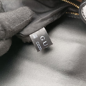 Pre-owned Gucci Sylvie Black Leather 421882 shoulderbag | stylenewstar