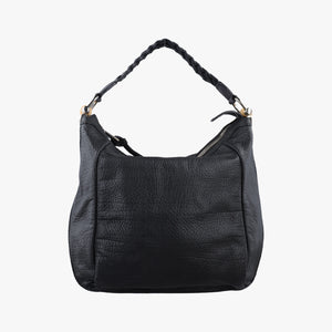 Secondhand Gucci Bamboo Bar Hobo Black Leather 257090 handbag | stylenewstar