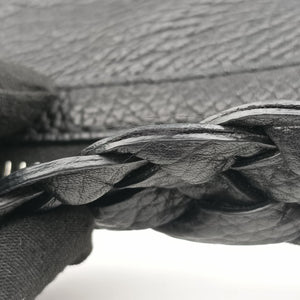 Secondhand Gucci Bamboo Bar Hobo Black Leather 257090 handbag | stylenewstar