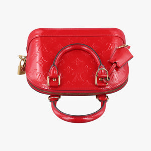 Vintage Louis Vuitton Alma BB CERISE Vernis M90174 shoulderbag | stylenewstar