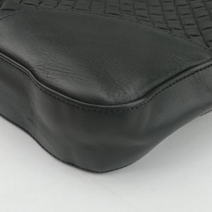 Secondhand Bottega Veneta Intrecciato Shopper Acatl Grey lambskin shoulderbag | stylenewstar