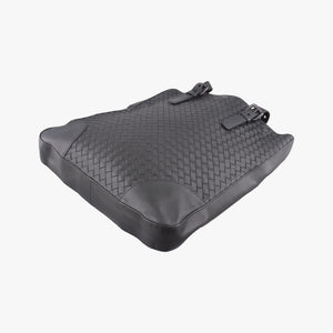Secondhand Bottega Veneta Intrecciato Shopper Acatl Grey lambskin shoulderbag | stylenewstar