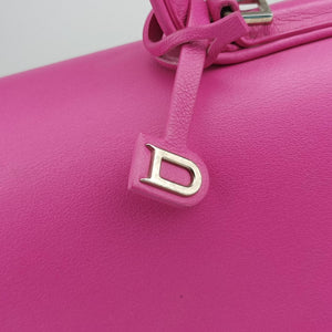 Pre-owned Delvaux Tempete Pink leather shoulderbag | stylenewstar