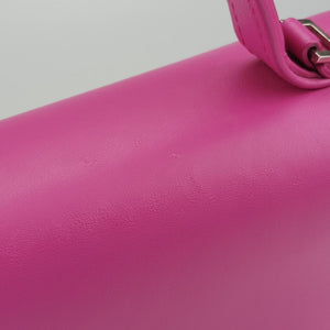 Pre-owned Delvaux Tempete Pink leather shoulderbag | stylenewstar