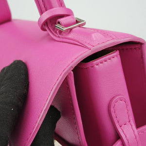 Pre-owned Delvaux Tempete Pink leather shoulderbag | stylenewstar