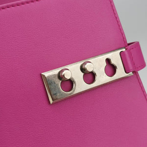 Pre-owned Delvaux Tempete Pink leather shoulderbag | stylenewstar