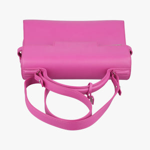 Pre-owned Delvaux Tempete Pink leather shoulderbag | stylenewstar