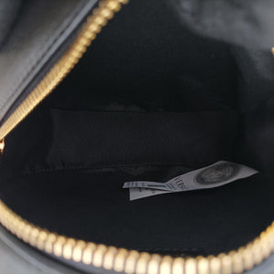 Pre-owned VERSACE Medusa Black Leather shoulderbag | stylenewstar