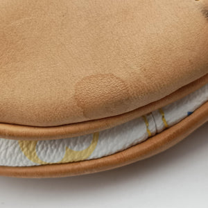 Pre-owned Louis Vuitton CLAUDIA white Monogram Multicolor M40193 handbag | stylenewstar