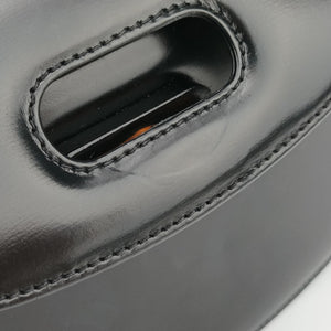 Pre-owned Gucci Bamboo Black Leather 000 20 shoulderbag | stylenewstar