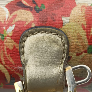 Pre-owned Gucci Bamboo Golden×Multicolour Leather 409398 shoulderbag | stylenewstar