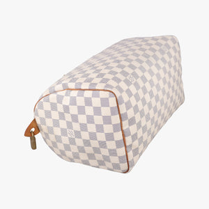 Pre-owned Louis Vuitton Speedy 30 AZUR Damier Canvas N41533 handbag | stylenewstar