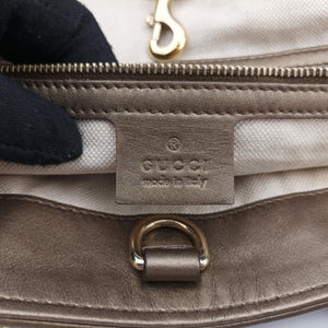 Vintage Gucci Heart Bit charm Golden Canvas×Leather 269956 shoulderbag | stylenewstar