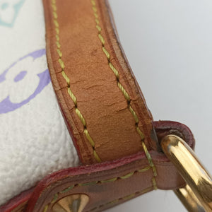 Pre-owned Louis Vuitton SHARLEEN GM white Monogram Multicolor M93214 handbag | stylenewstar