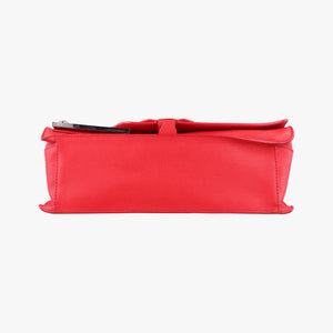 Pre-owned VERSACE Versace Borsa Stardvst Red leather shoulderbag | stylenewstar