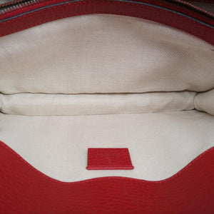 Pre-owned Gucci Dionysus Red Leather 400249 shoulderbag | stylenewstar
