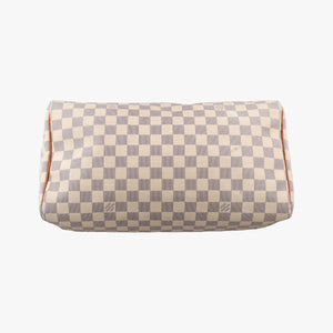 Pre-owned Louis Vuitton Speedy 35 Azur Damier Canvas N41535 handbag | stylenewstar