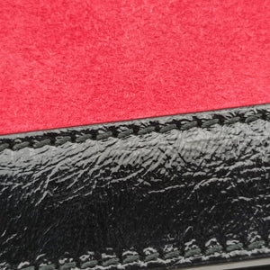 Secondhand Gucci Ophidia Red×Black Suede×leather 503877 shoulderbag | stylenewstar