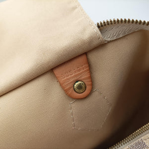 Secondhand Louis Vuitton Speedy 35 Azur Damier Canvas N41535 handbag | stylenewstar