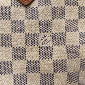 Secondhand Louis Vuitton Speedy 35 Azur Damier Canvas N41535 handbag | stylenewstar