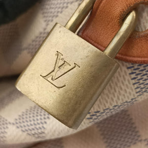 Secondhand Louis Vuitton Speedy 35 Azur Damier Canvas N41535 handbag | stylenewstar